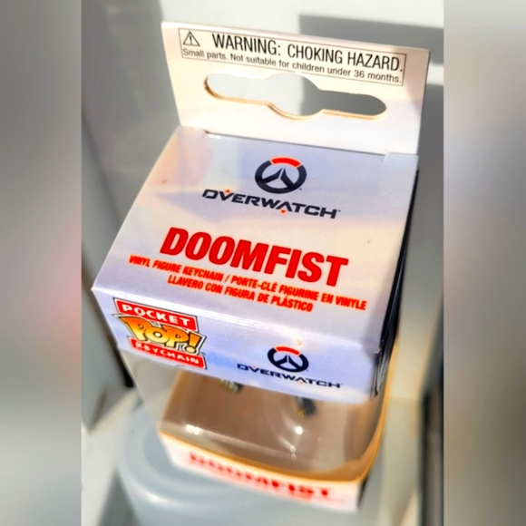 ⏰️3/$10 Pocket POP Keychain Doomfist-Overwatch New - Picture 6 of 7